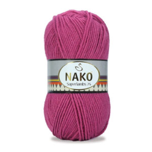Купить пряжу NAKO SUPERLAMBS 25 цвет 6670 производства фабрики NAKO