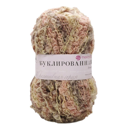 Купить пряжу ПЕХОРСКИЙ ТЕКСТИЛЬ Буклированная цвет 1239 М производства фабрики ПЕХОРСКИЙ ТЕКСТИЛЬ