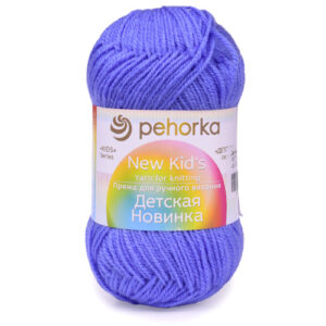 Купить пряжу ПЕХОРСКИЙ ТЕКСТИЛЬ Детская Новинка цвет 15-Т.Голубой производства фабрики ПЕХОРСКИЙ ТЕКСТИЛЬ