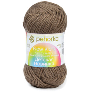 Купить пряжу ПЕХОРСКИЙ ТЕКСТИЛЬ Детская Новинка цвет 187-Капучино производства фабрики ПЕХОРСКИЙ ТЕКСТИЛЬ