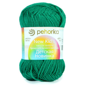 Купить пряжу ПЕХОРСКИЙ ТЕКСТИЛЬ Детская Новинка цвет 742-Бильярд производства фабрики ПЕХОРСКИЙ ТЕКСТИЛЬ