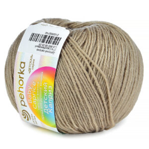 Купить пряжу ПЕХОРСКИЙ ТЕКСТИЛЬ Детский Каприз цвет 274-Серо-бежевый производства фабрики ПЕХОРСКИЙ ТЕКСТИЛЬ