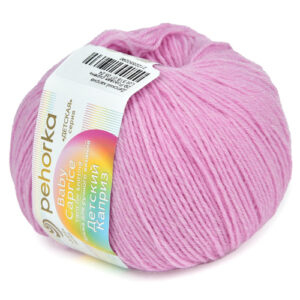 Купить пряжу ПЕХОРСКИЙ ТЕКСТИЛЬ Детский Каприз цвет 29-Розовая сирень производства фабрики ПЕХОРСКИЙ ТЕКСТИЛЬ