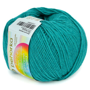 Купить пряжу ПЕХОРСКИЙ ТЕКСТИЛЬ Детский Каприз цвет 335-Изумруд производства фабрики ПЕХОРСКИЙ ТЕКСТИЛЬ