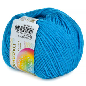 Купить пряжу ПЕХОРСКИЙ ТЕКСТИЛЬ Детский Каприз цвет 583-Бирюза производства фабрики ПЕХОРСКИЙ ТЕКСТИЛЬ