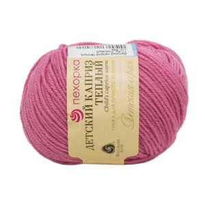 Купить пряжу ПЕХОРСКИЙ ТЕКСТИЛЬ Детский Каприз Тёплый цвет 11-Яр. Розовый производства фабрики ПЕХОРСКИЙ ТЕКСТИЛЬ