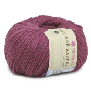 Купить пряжу ПЕХОРСКИЙ ТЕКСТИЛЬ Детский Каприз Тёплый цвет 1132-Виногр. сок производства фабрики ПЕХОРСКИЙ ТЕКСТИЛЬ