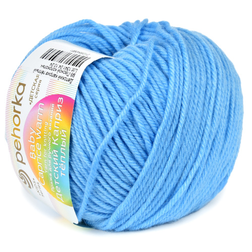 Купить пряжу ПЕХОРСКИЙ ТЕКСТИЛЬ Детский Каприз Тёплый цвет 98-Лесной колокольчик производства фабрики ПЕХОРСКИЙ ТЕКСТИЛЬ