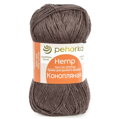 Купить пряжу ПЕХОРСКИЙ ТЕКСТИЛЬ Конопляная цвет 187-Капучино производства фабрики ПЕХОРСКИЙ ТЕКСТИЛЬ