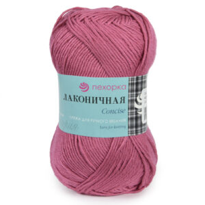 Купить пряжу ПЕХОРСКИЙ ТЕКСТИЛЬ Лаконичная цвет 49-Фуксия производства фабрики ПЕХОРСКИЙ ТЕКСТИЛЬ