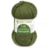 Купить пряжу ПЕХОРСКИЙ ТЕКСТИЛЬ Народная цвет 478-Защитный производства фабрики ПЕХОРСКИЙ ТЕКСТИЛЬ