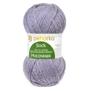 Купить пряжу ПЕХОРСКИЙ ТЕКСТИЛЬ Носочная цвет 22-Сирень производства фабрики ПЕХОРСКИЙ ТЕКСТИЛЬ