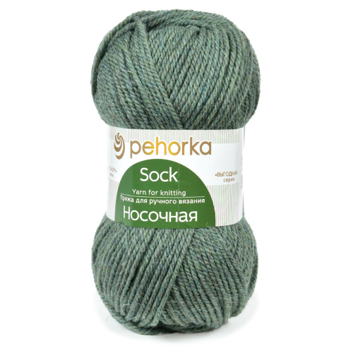 Купить пряжу ПЕХОРСКИЙ ТЕКСТИЛЬ Носочная цвет 273-Шторм производства фабрики ПЕХОРСКИЙ ТЕКСТИЛЬ