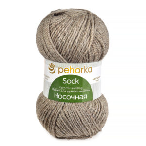 Купить пряжу ПЕХОРСКИЙ ТЕКСТИЛЬ Носочная цвет 274-Серо-бежевый производства фабрики ПЕХОРСКИЙ ТЕКСТИЛЬ
