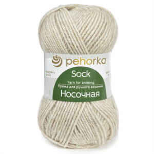 Купить пряжу ПЕХОРСКИЙ ТЕКСТИЛЬ Носочная цвет 530-Св.натуральный производства фабрики ПЕХОРСКИЙ ТЕКСТИЛЬ