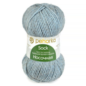 Купить пряжу ПЕХОРСКИЙ ТЕКСТИЛЬ Носочная цвет 71-Талая вода производства фабрики ПЕХОРСКИЙ ТЕКСТИЛЬ