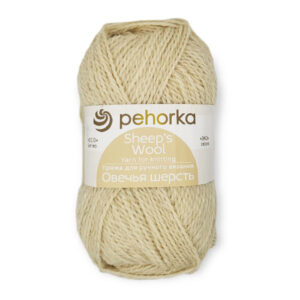 Купить пряжу ПЕХОРСКИЙ ТЕКСТИЛЬ Овечья Шерсть цвет 166-Суровый производства фабрики ПЕХОРСКИЙ ТЕКСТИЛЬ