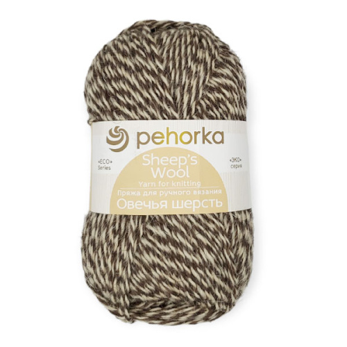 Купить пряжу ПЕХОРСКИЙ ТЕКСТИЛЬ Овечья Шерсть цвет 732 М производства фабрики ПЕХОРСКИЙ ТЕКСТИЛЬ