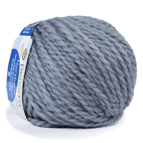 Купить пряжу ПЕХОРСКИЙ ТЕКСТИЛЬ Северная цвет 174-Стальной производства фабрики ПЕХОРСКИЙ ТЕКСТИЛЬ