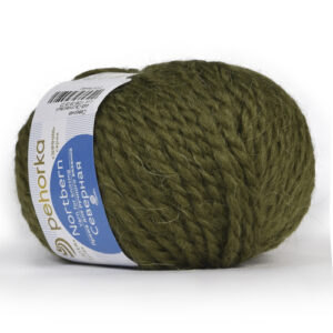 Купить пряжу ПЕХОРСКИЙ ТЕКСТИЛЬ Северная цвет 448-Св.оливковый производства фабрики ПЕХОРСКИЙ ТЕКСТИЛЬ
