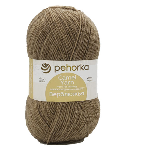 Купить пряжу ПЕХОРСКИЙ ТЕКСТИЛЬ Верблюжья цвет 412-Верблюжий производства фабрики ПЕХОРСКИЙ ТЕКСТИЛЬ