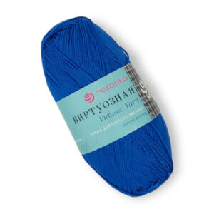 Купить пряжу ПЕХОРСКИЙ ТЕКСТИЛЬ Виртуозная цвет 26-Василёк производства фабрики ПЕХОРСКИЙ ТЕКСТИЛЬ