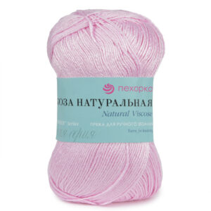 Купить пряжу ПЕХОРСКИЙ ТЕКСТИЛЬ Вискоза Натуральная цвет 180-Св.бегония производства фабрики ПЕХОРСКИЙ ТЕКСТИЛЬ