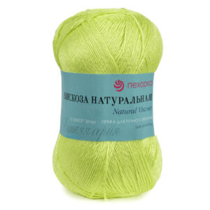 Купить пряжу ПЕХОРСКИЙ ТЕКСТИЛЬ Вискоза Натуральная цвет 463-Флавиновый производства фабрики ПЕХОРСКИЙ ТЕКСТИЛЬ