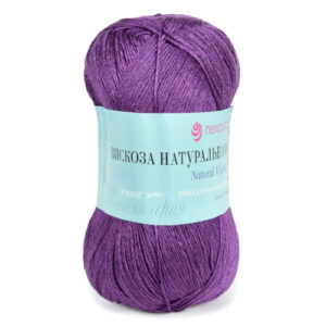 Купить пряжу ПЕХОРСКИЙ ТЕКСТИЛЬ Вискоза Натуральная цвет 78-Фиолетовый производства фабрики ПЕХОРСКИЙ ТЕКСТИЛЬ