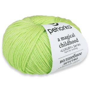 Купить пряжу ПЕХОРСКИЙ ТЕКСТИЛЬ Волшебное Детство цвет 193-Св.салат производства фабрики ПЕХОРСКИЙ ТЕКСТИЛЬ