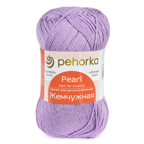 Купить пряжу ПЕХОРСКИЙ ТЕКСТИЛЬ Жемчужная цвет 190-Лотос производства фабрики ПЕХОРСКИЙ ТЕКСТИЛЬ