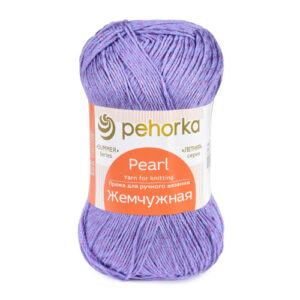 Купить пряжу ПЕХОРСКИЙ ТЕКСТИЛЬ Жемчужная цвет 346-Т.сирень производства фабрики ПЕХОРСКИЙ ТЕКСТИЛЬ