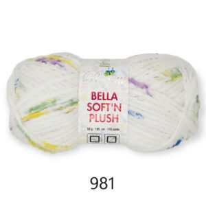 Купить пряжу ROZETTI BELLA SOFT N PLUSH цвет 981 производства фабрики ROZETTI