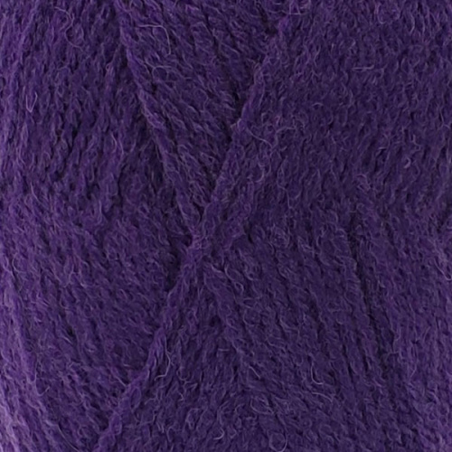 Купить пряжу ТРОИЦКАЯ Подмосковная цвет 0031-Тёмно-фиолетовый производства фабрики ТРОИЦКАЯ
