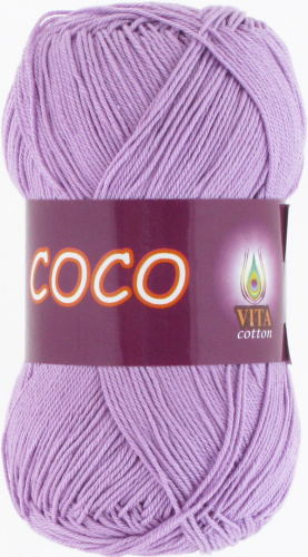 Купить пряжу VITA COTTON Coco цвет 3869 производства фабрики VITA COTTON