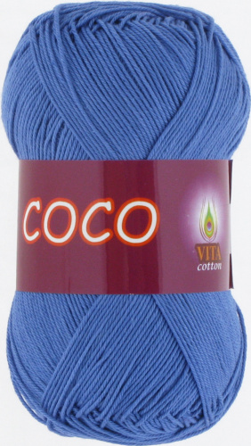 Купить пряжу VITA COTTON Coco цвет 3879 производства фабрики VITA COTTON