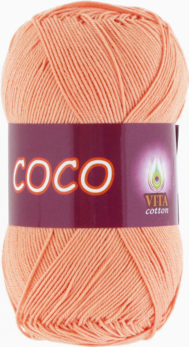 Купить пряжу VITA COTTON Coco цвет 3883 производства фабрики VITA COTTON