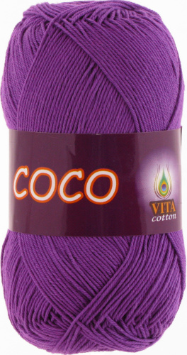 Купить пряжу VITA COTTON Coco цвет 3888 производства фабрики VITA COTTON