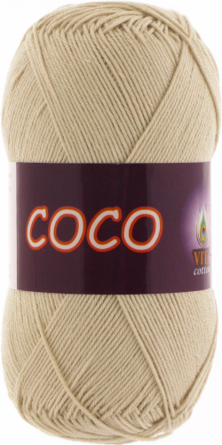 Купить пряжу VITA COTTON Coco цвет 3889 производства фабрики VITA COTTON