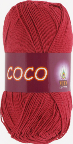 Купить пряжу VITA COTTON Coco цвет 4303 производства фабрики VITA COTTON