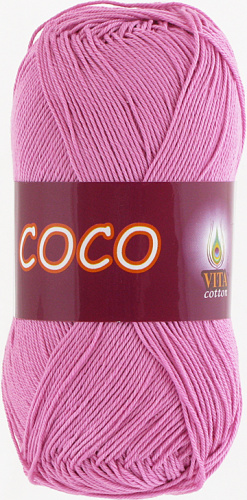 Купить пряжу VITA COTTON Coco цвет 4304 производства фабрики VITA COTTON