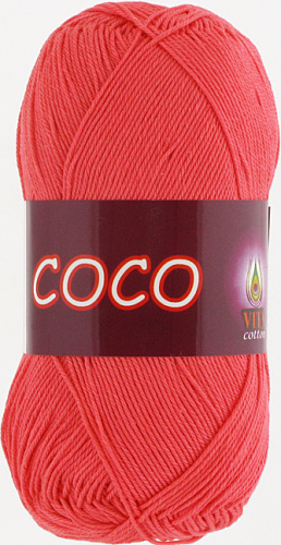 Купить пряжу VITA COTTON Coco цвет 4308 производства фабрики VITA COTTON