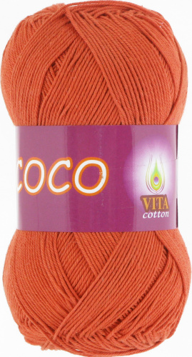 Купить пряжу VITA COTTON Coco цвет 4321 производства фабрики VITA COTTON