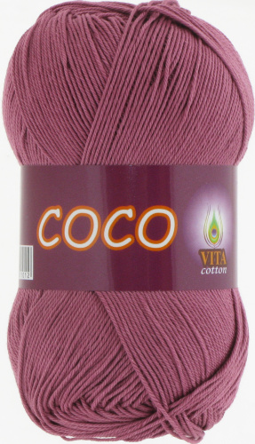 Купить пряжу VITA COTTON Coco цвет 4326 производства фабрики VITA COTTON