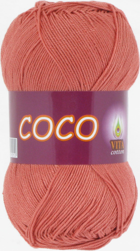 Купить пряжу VITA COTTON Coco цвет 4328 производства фабрики VITA COTTON