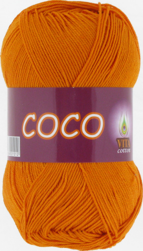 Купить пряжу VITA COTTON Coco цвет 4329 производства фабрики VITA COTTON