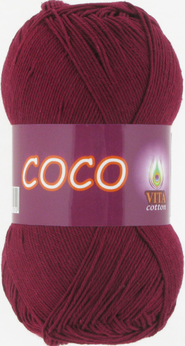 Купить пряжу VITA COTTON Coco цвет 4332 производства фабрики VITA COTTON