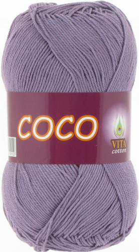 Купить пряжу VITA COTTON Coco цвет 4334 производства фабрики VITA COTTON