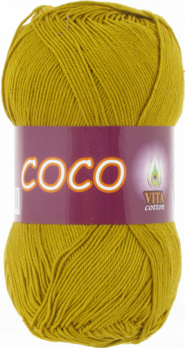 Купить пряжу VITA COTTON Coco цвет 4335 производства фабрики VITA COTTON