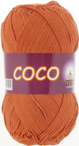 Купить пряжу VITA COTTON Coco цвет 4336 производства фабрики VITA COTTON